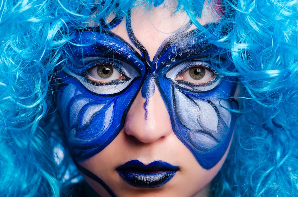 Face Paint of Woman  